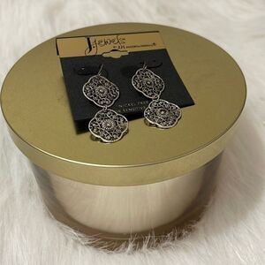 🎉 3/$20 🎉 JJ International | Nickel Free Silver Dangle Earrings